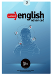 ENGLISH Advanced 3 Student's book INT